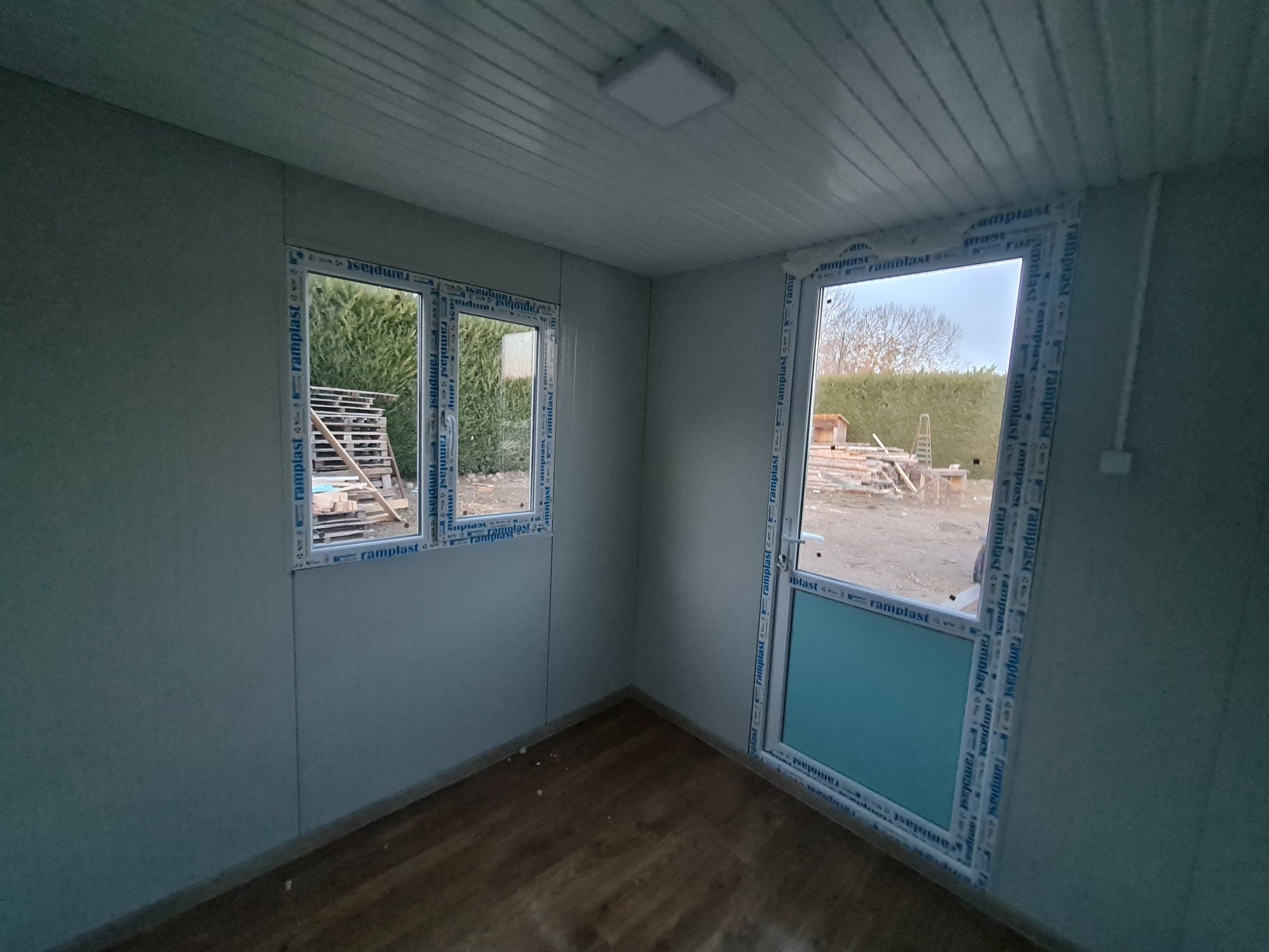 Vand container Birou  Vitrina Paza