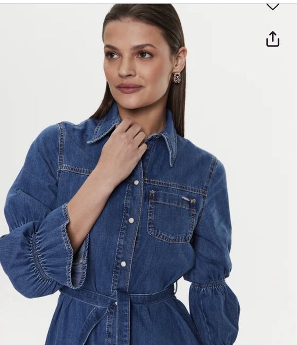 Rochie denim Pepe Jeans