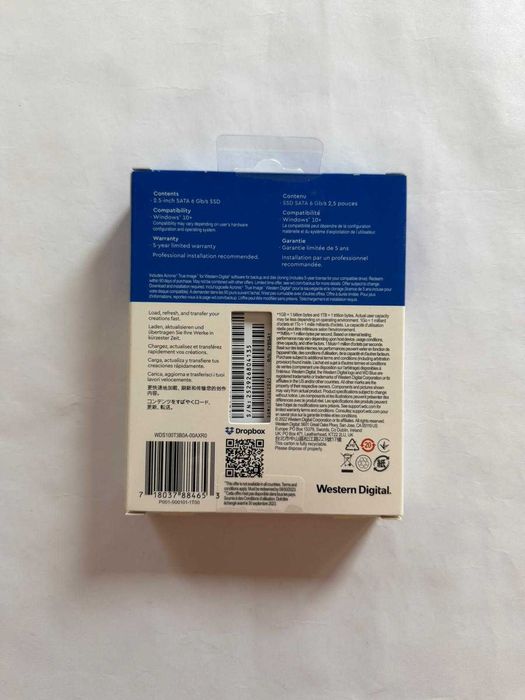 SSD Wd Blue SATA 3 - 1 TB ! SIGILAT + Garantie !