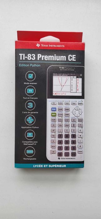 Калькулятор Texas Industries TI-83 Premium CE Python Version