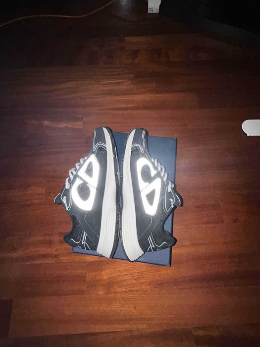 DIOR B30 albastru alb