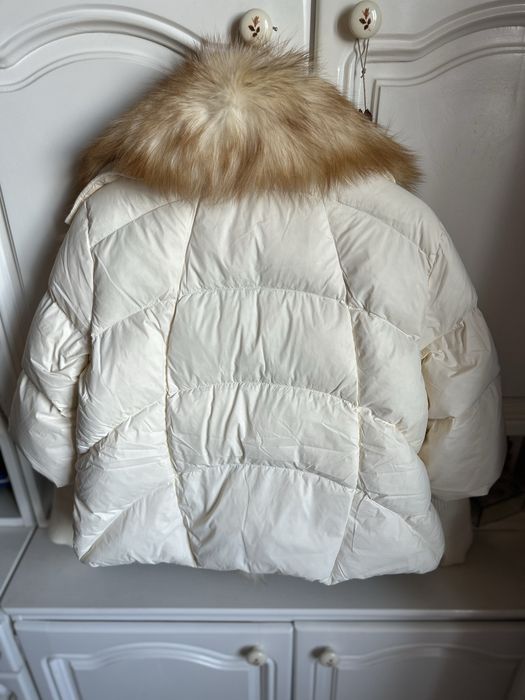 Geaca cu blana naturala, S, noua