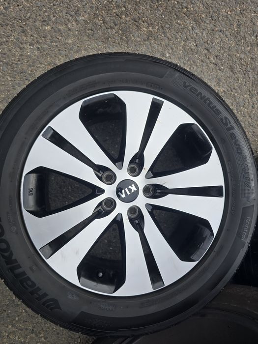 Jante Aliaj R18 + Anvelope Kia Sportage 235/55R18 Hankook 7mm