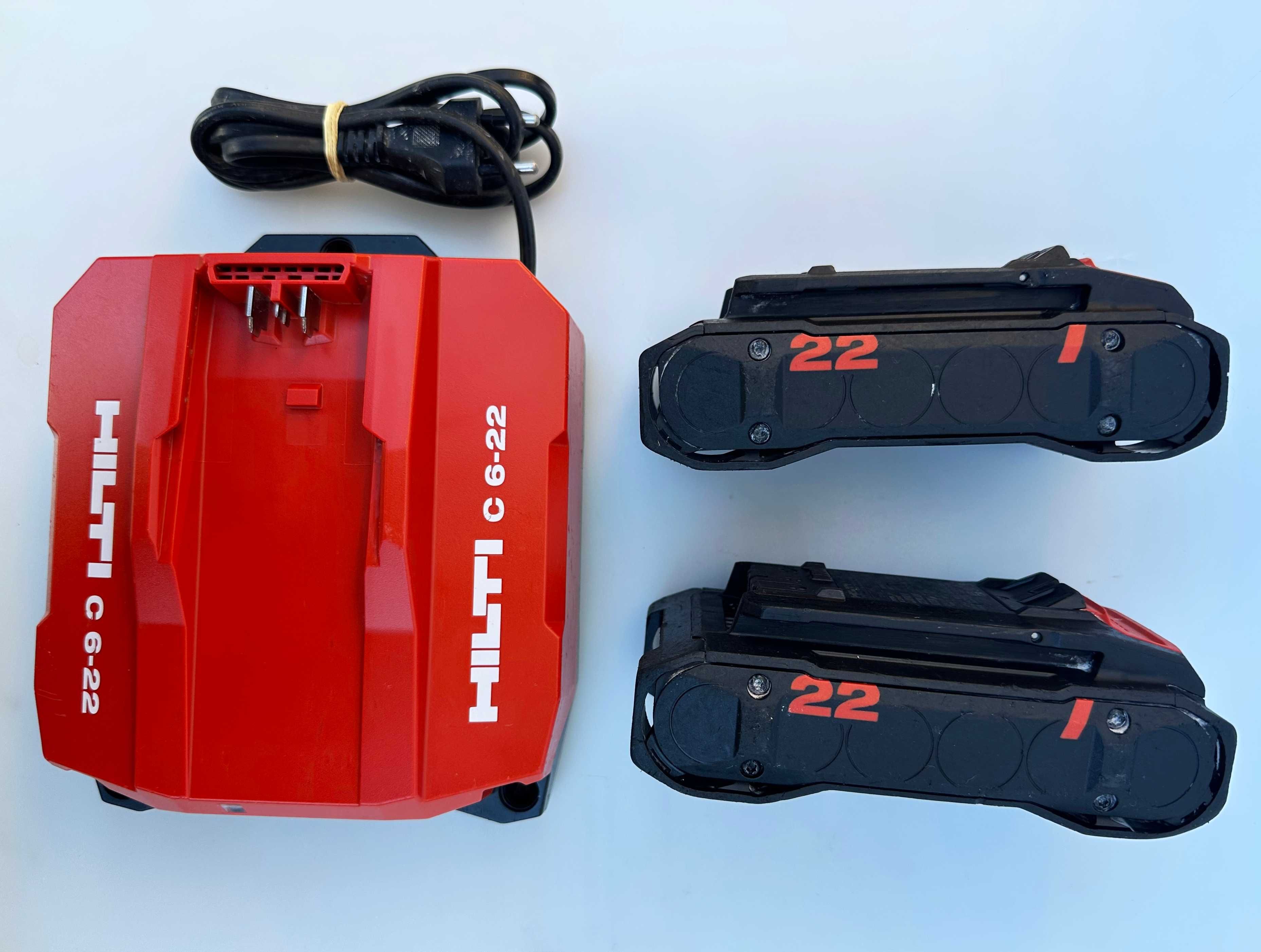 Hilti SD 5000-22 Nuron - Безчетков винтоверт с магазин 2x22V 4.0Ah