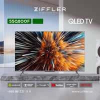 Телевизор Ziffler 55 Qled Smart Android Tv Доставка бесплатно