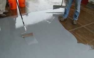 Vopsea epoxidică anticorozivă bicomponentă gri beton terase garaje 2kg
