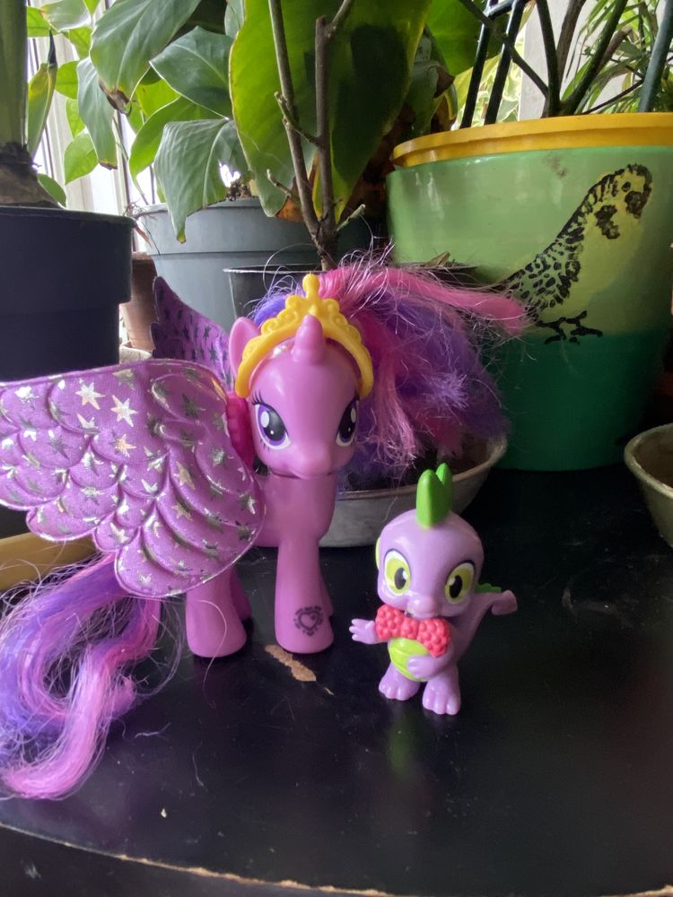 Ponei My Little pony twilight sparkle și spike