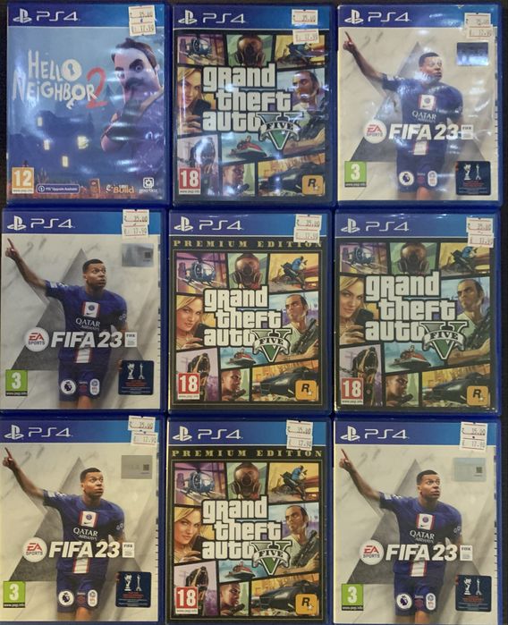 PS4 Игри за Playstation 4 - GTA V- 35 лв за брой