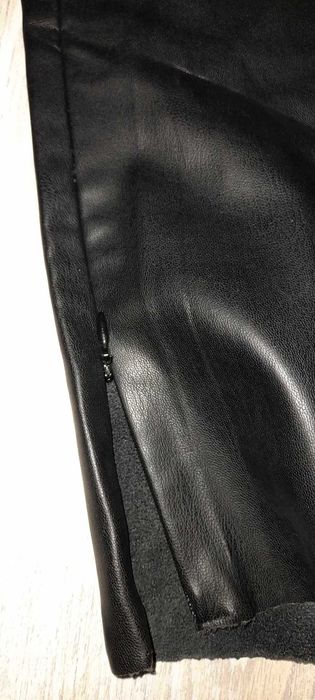 Кожен клин-панталон ZARA 28 размер