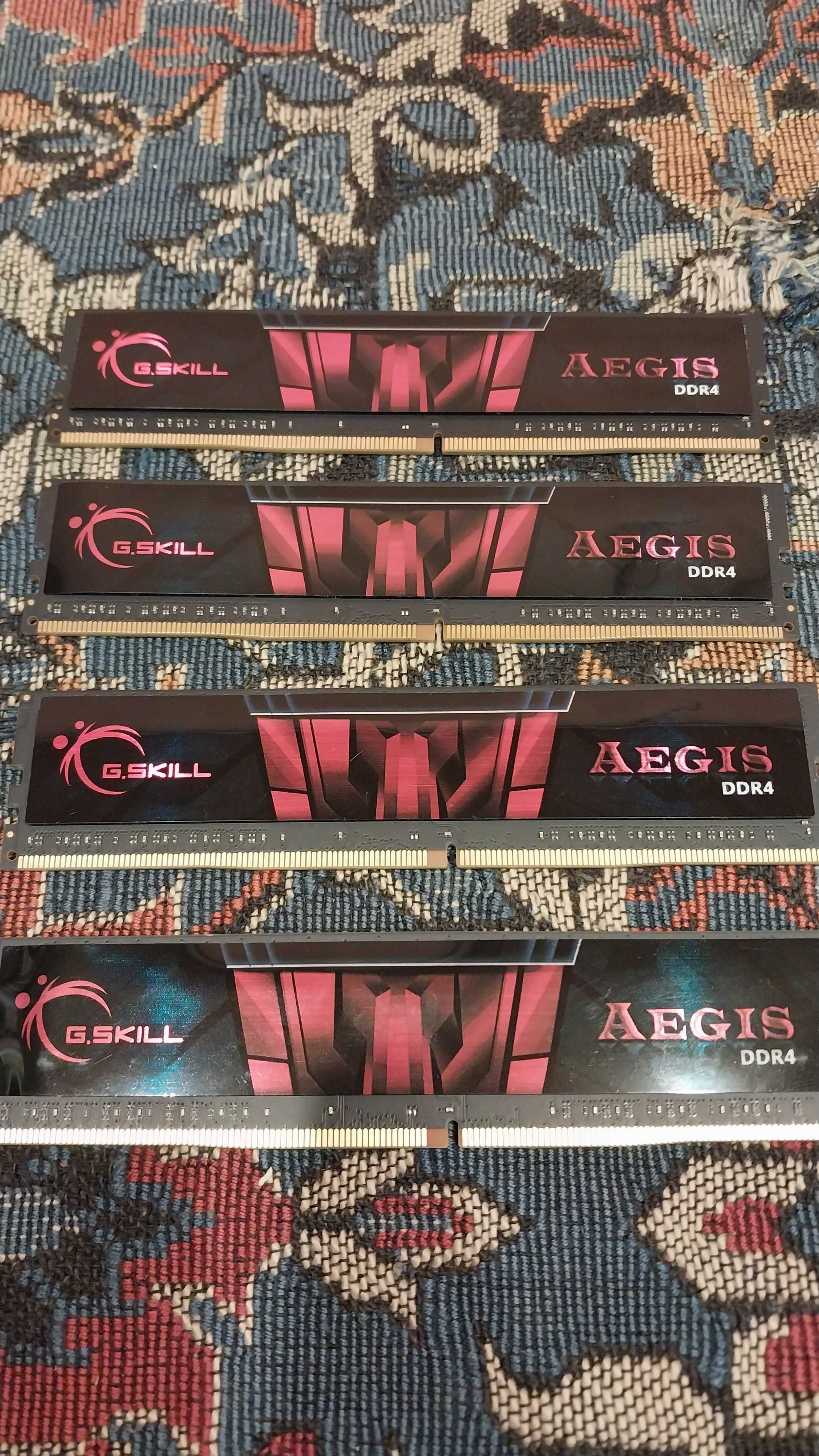 Оперативная Память G.SKILL Aegis Series 32GB (2 x 8GB) DDR4 3200 MHz.
