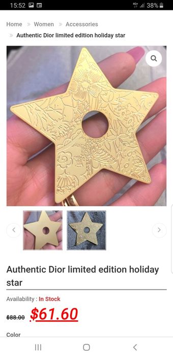 Ornamente pentru brad de la Christian Dior