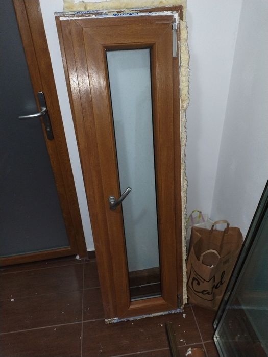 Geam termopan stejar auriu