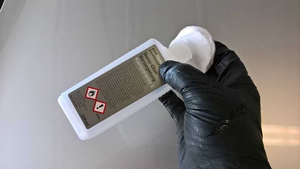 Иновативно нано-покритие за стъкла - Koch Chemie - Nano glass sealing