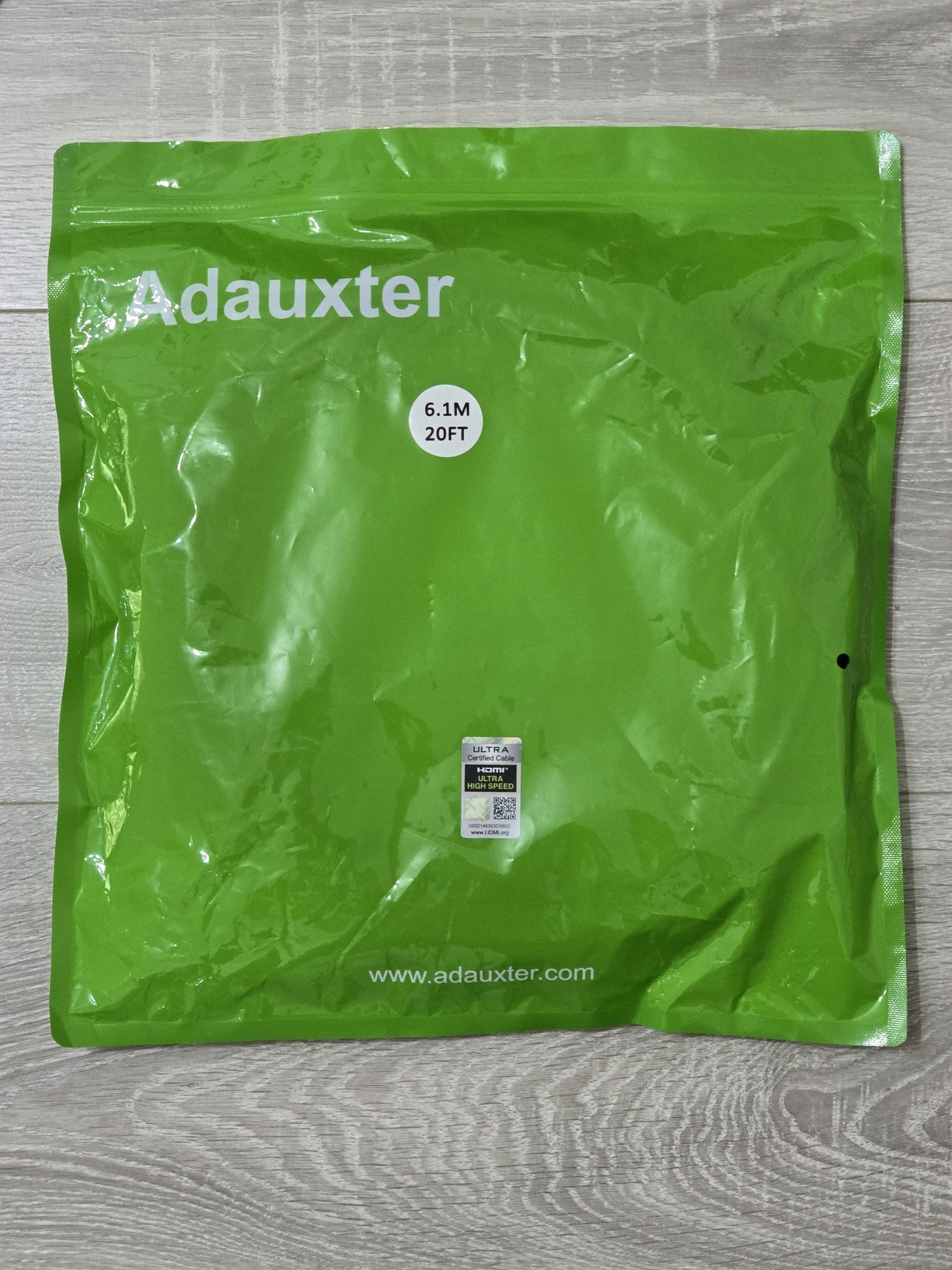 Cablu HDMI 2.1 Adauxter 6 metri – 8K/10K, eARC, 48Gbps