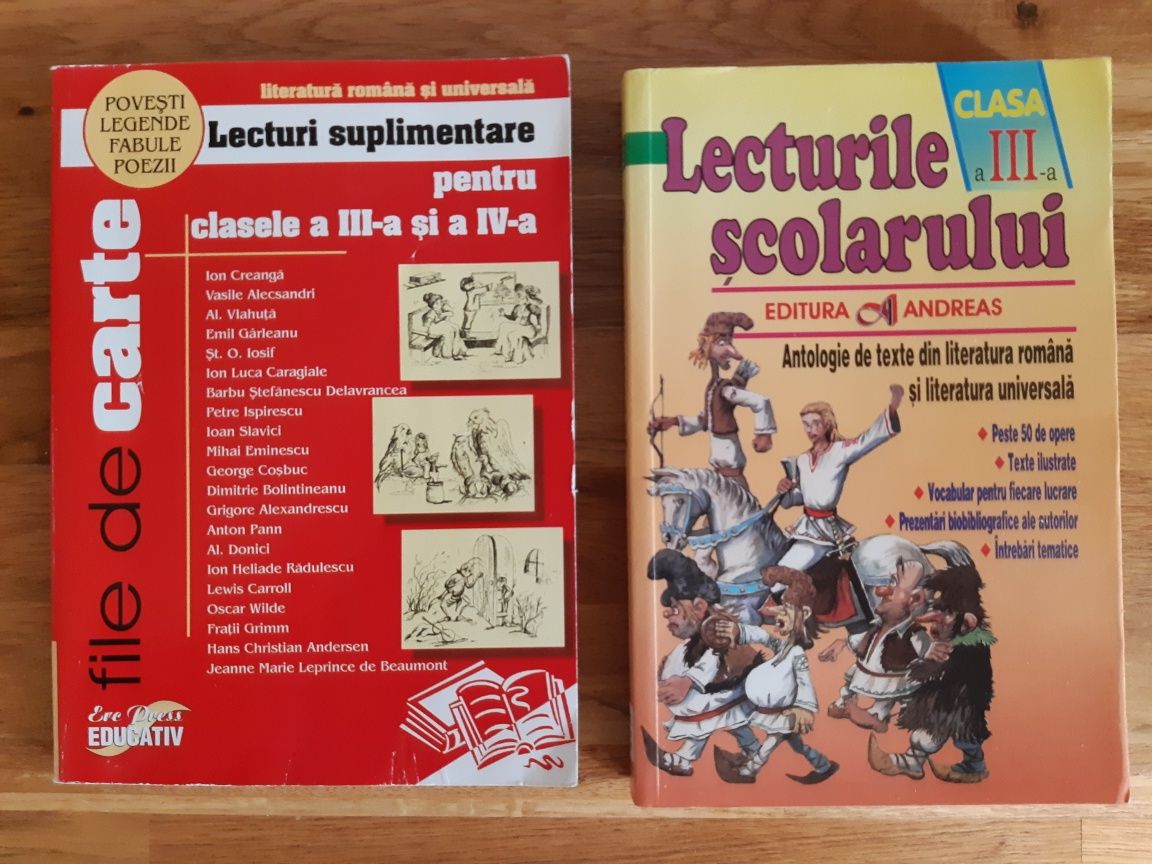 Texte valoroase Lecturile școlarului clasa a 3-a si a 4-a