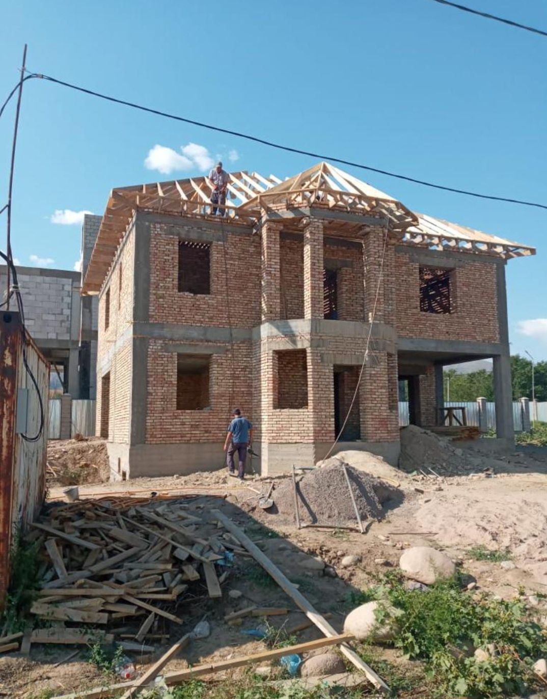 Кровельные работы крыши