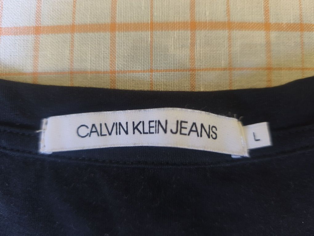 Calvin Klein jeans мъжка тениска L размер