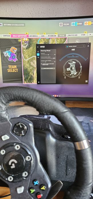 Volan Logitech G920 cu Pedale si schimbator