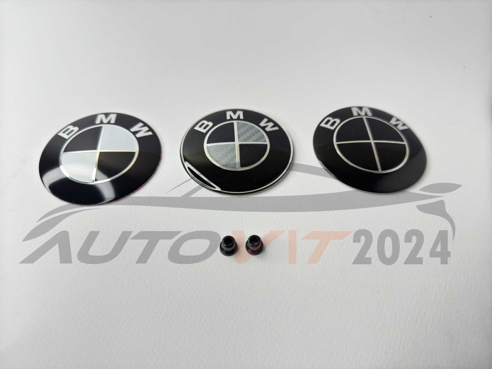 BMW Емблема Бмв - 82мм/74мм немска e60 e61 e90 e92 e39 e46 e65 x3 x5