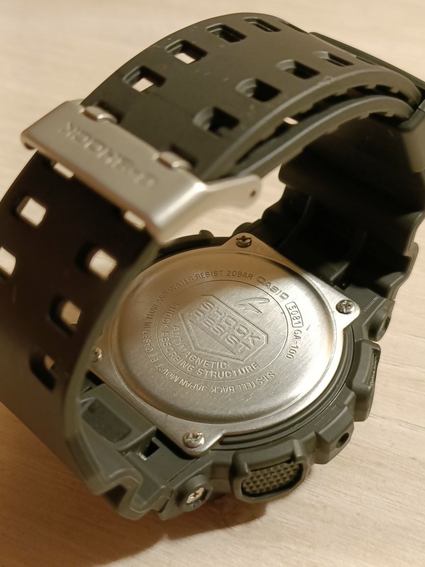 Ceas G-Shock GA-100 5081/5082 Steel Black