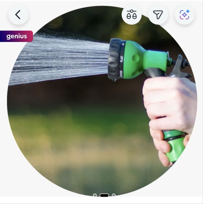 Furtun extensibil 30 m + pistol pt stopit gradina