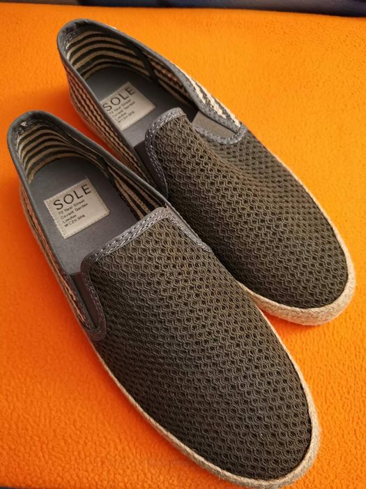 Espadrile bărbați Sole . Noi .