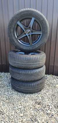 Set jante aliaj Mercedes Citan + anvelope de vara 195/65R15