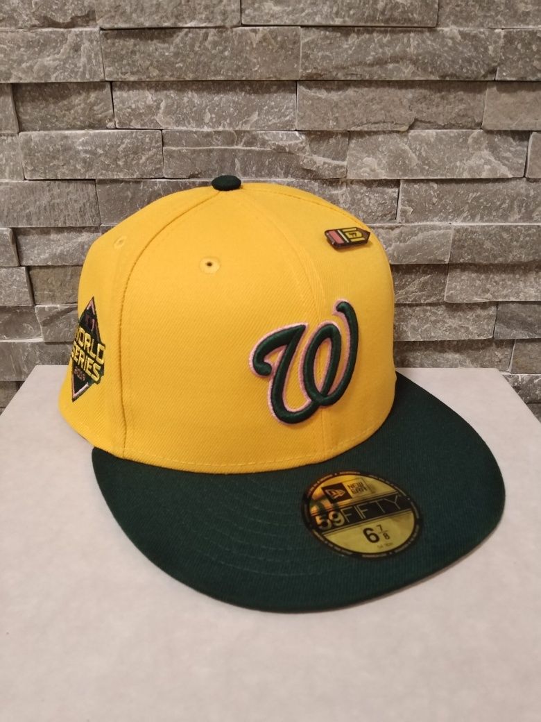 Sapca fitted 6 7/8 New Era MLB Washington Nationals