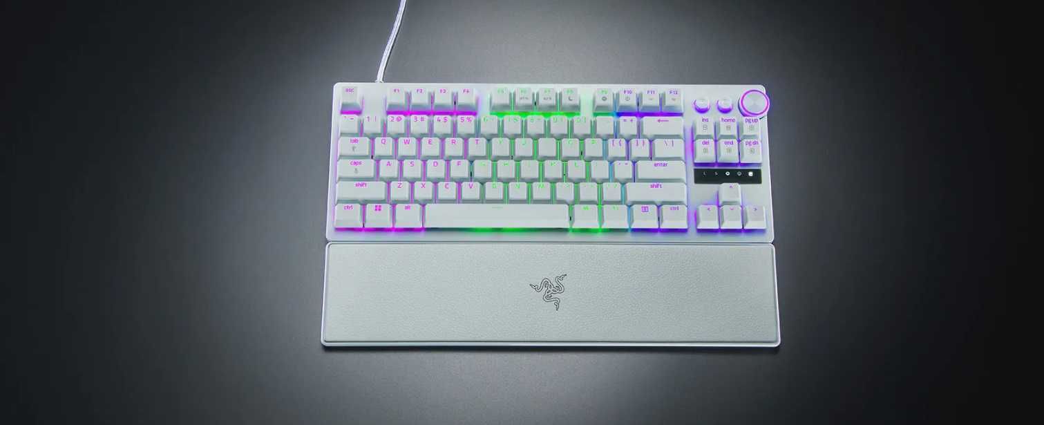 Клавиатура  Razer Huntsman V3 Pro TKL, Analog Optical Чисто НОВА!!