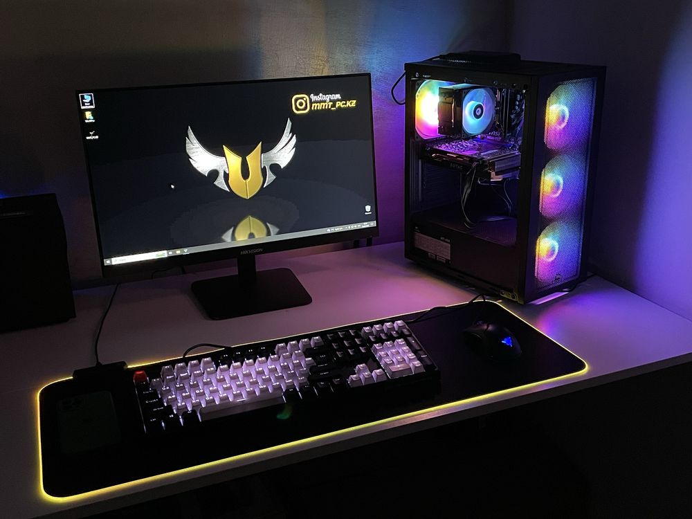 Акция. Бюджетный игровой компьютер с монитором