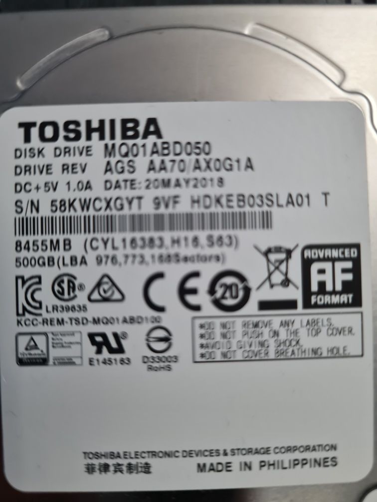 Hard disk 500gb ps4