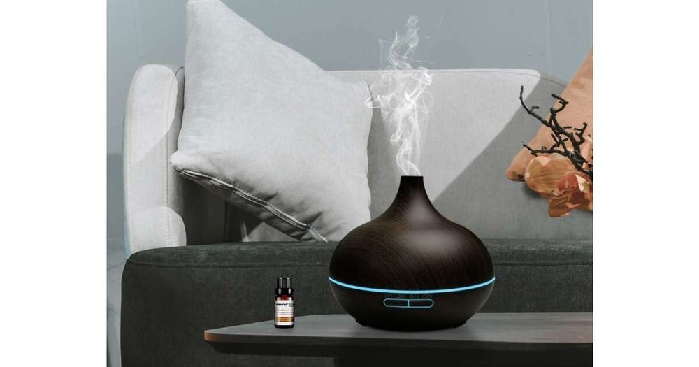 Umidificator/Difuzor Aromaterapie 550ml Cu Ultrasunete, Telecomanda