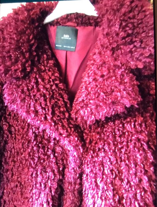 Jacheta pufoasă Zara superba mărimea L/XL