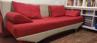 Canapea extensibilă cu saltele „Relaxa”