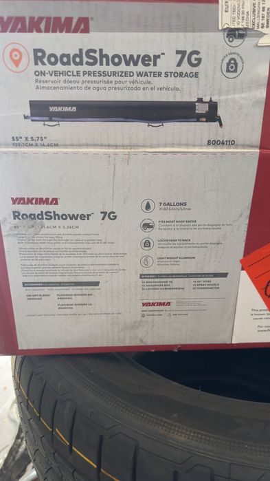 Yakima RoadShower 7G – Nou, nefolosit, în cutia originală