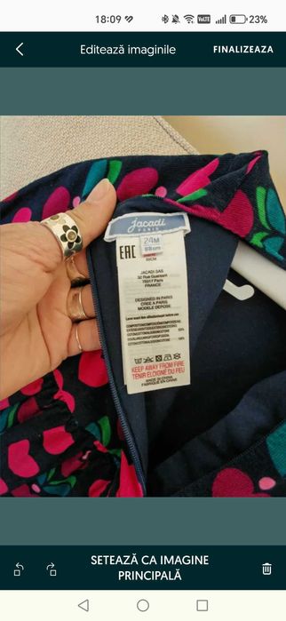 Vand rochita Jacadi 86-92