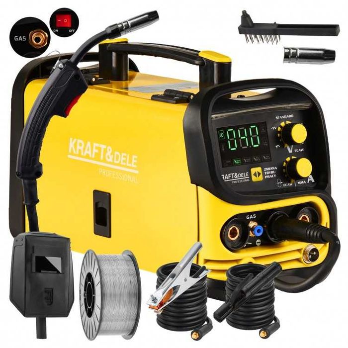 Инверторен телоподаващ апарат MIG, MMA, TIG, газово, безгазово заваряв