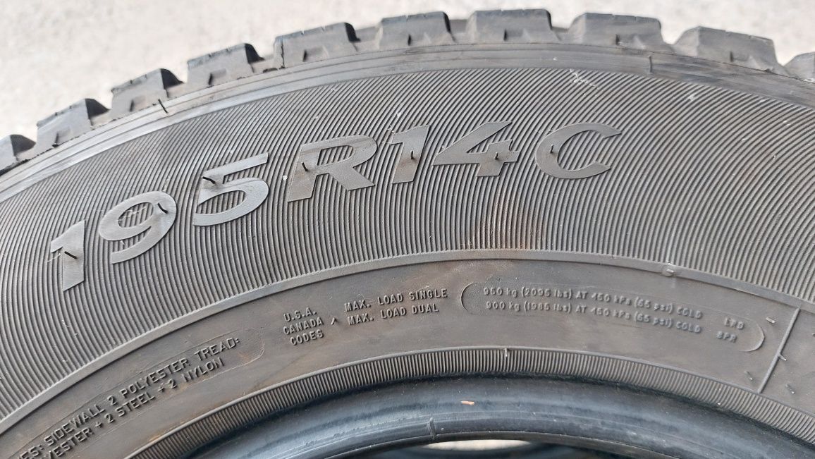 Всесезонни Гуми за Бус 195 R 14 C Sava 2 броя