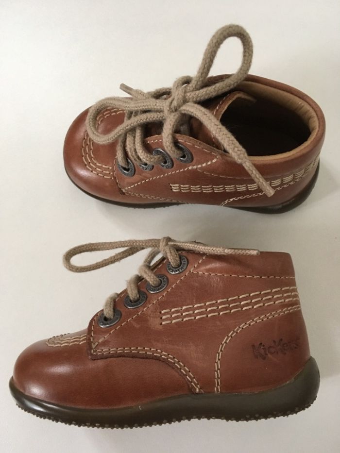 обувки KicKers естествена кожа 20 номер пролет есен