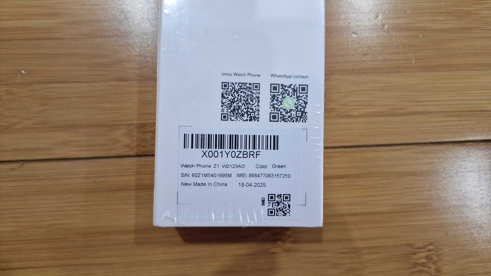 imoo Watch Phone Z1, Green, Ceas inteligent pentru copii 4G