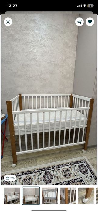 Продам кровать детскую