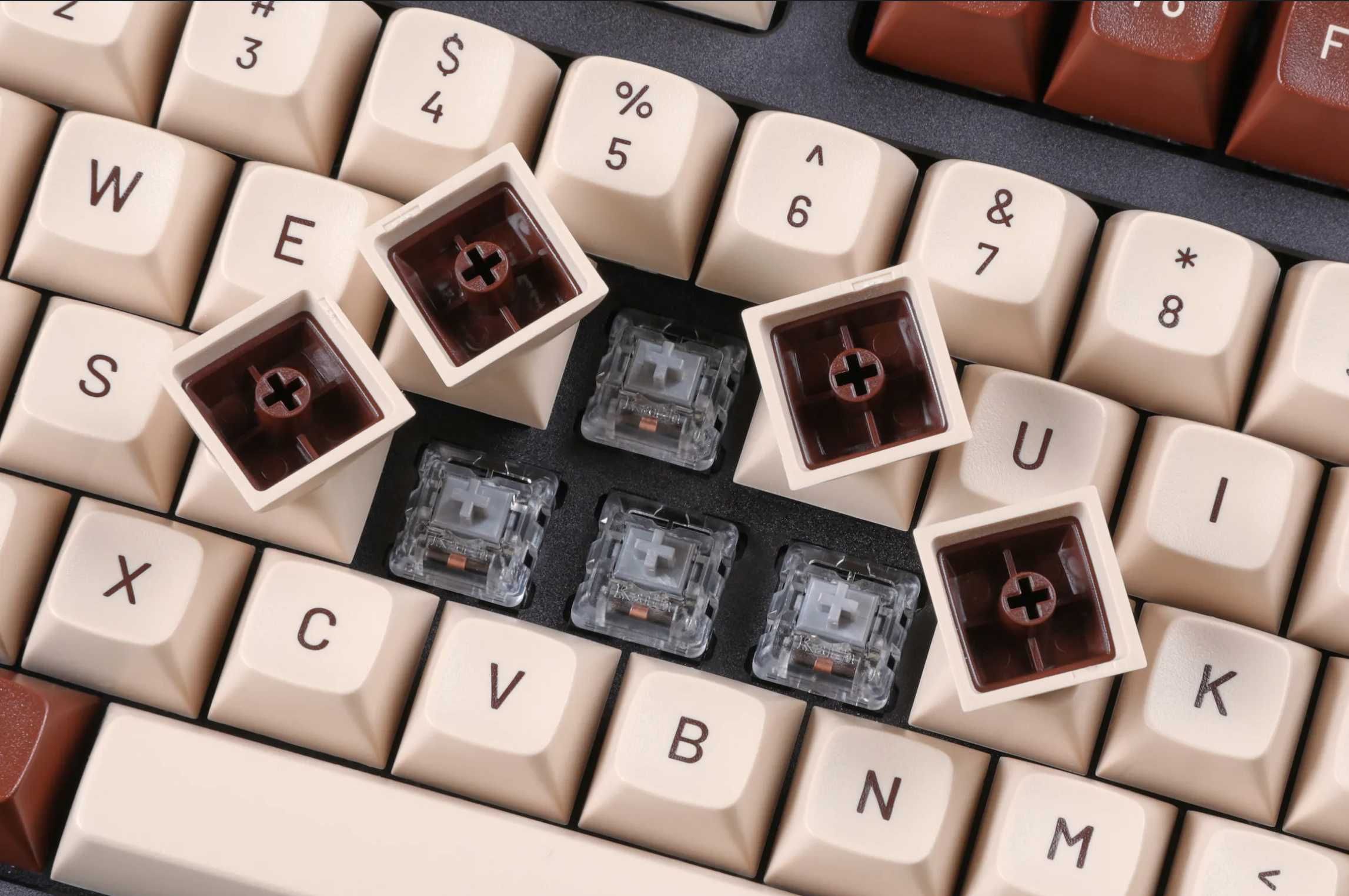 Mito MT3 Noctua Keycap SET (taste MT3 cu design Noctua)