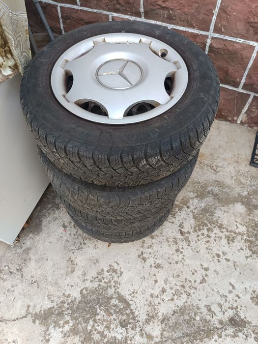 Зимни гуми с оригинални тазове на mercedes