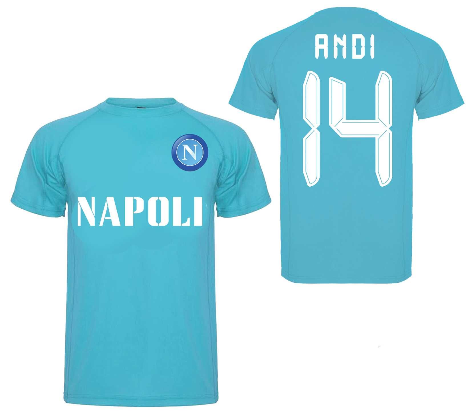 DRI-FIT тениски Napoli, Dortmund, Galatasaray, Man City с име и номер!