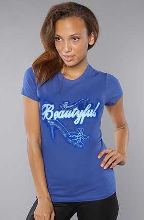 Tricou Beautyful blue TRANSPORT GRATUIT