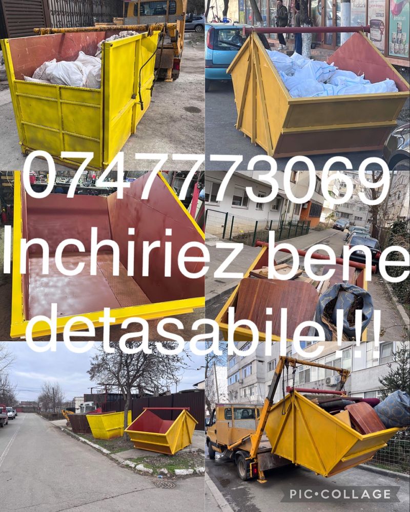 Transport moluz bene detasabile 3/5 mc