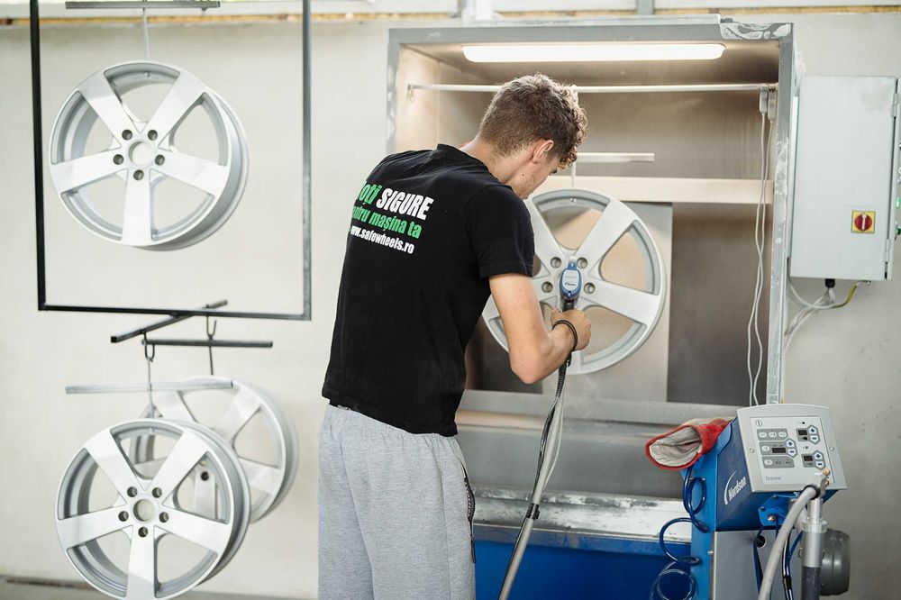 Vopsit / Reconditioanare jante electrostatic