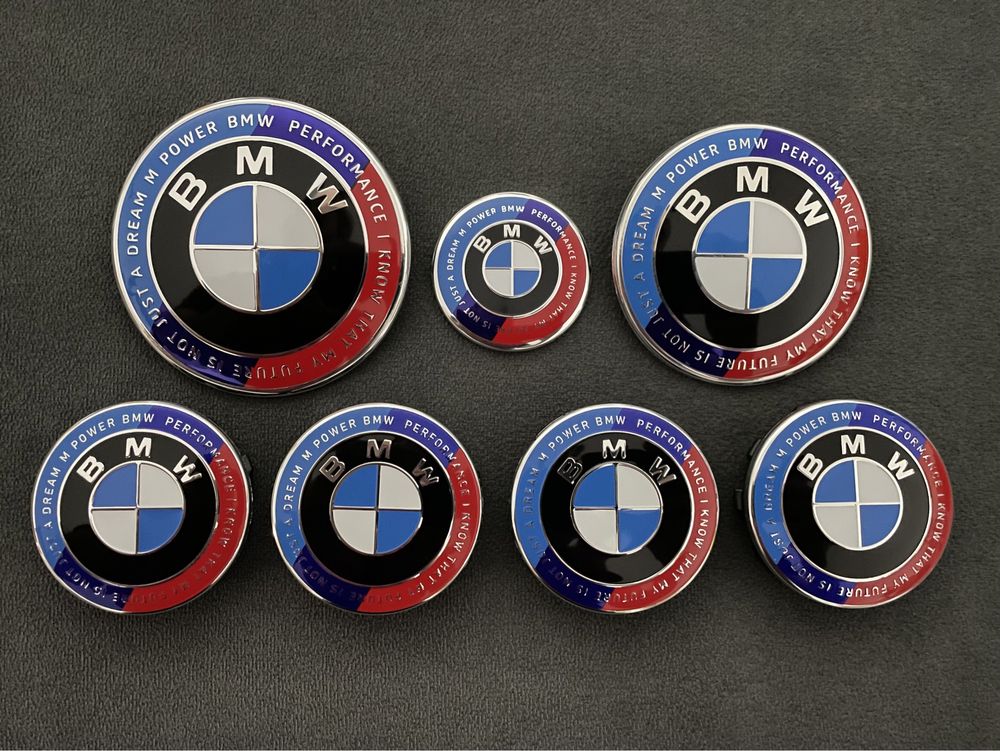 Set embleme M Performance Aniversare 50 ani Bmw Seria 3 5 G20 G30 G21
