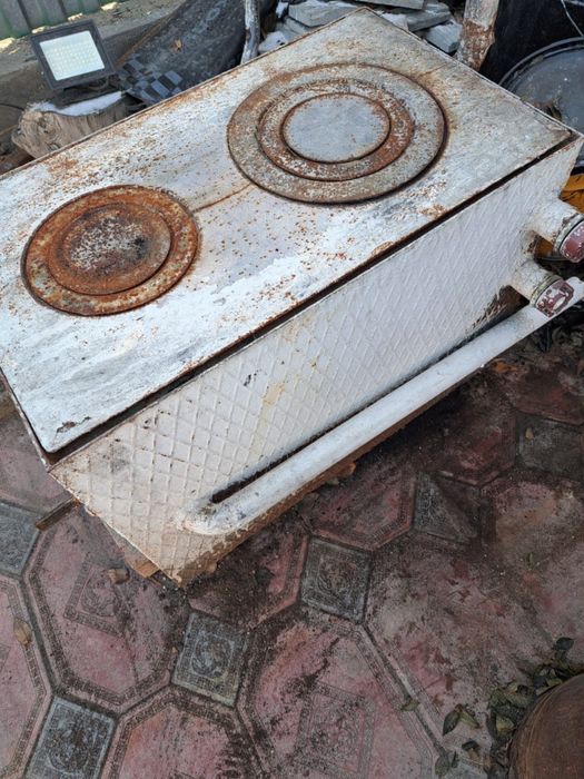 Печь металлическая