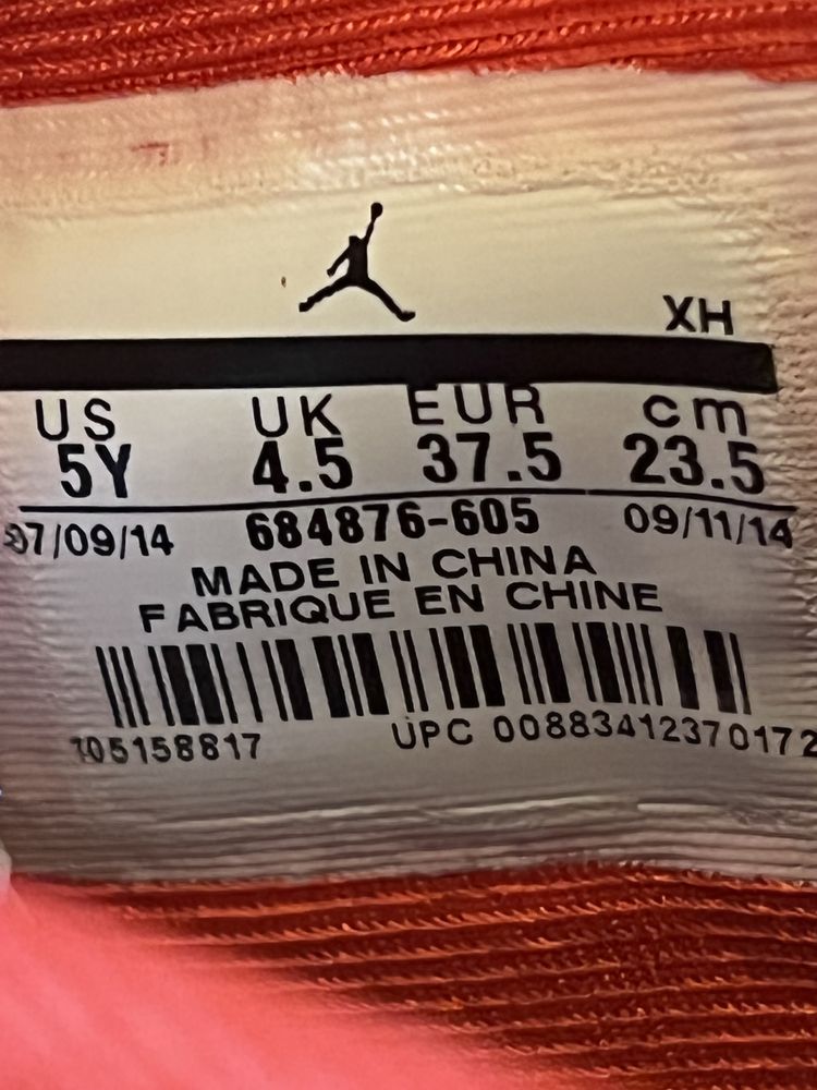 Nike Air Jordan Кроссовки CP3.VIII Chris Paul. Оригиналl из США. 37.5